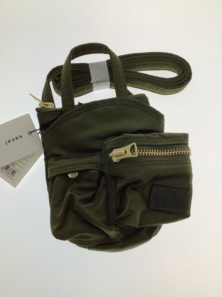 未使用品】 sacai x PORTER ショルダーバッグ スモール グリーン 20 