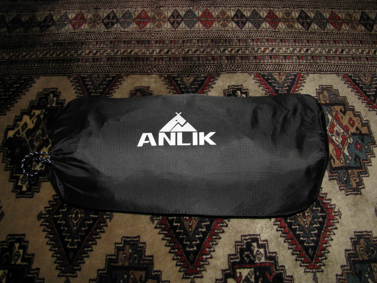 Anlik/アンリック パップテント ブラック 中古美品(ツーリング用 
