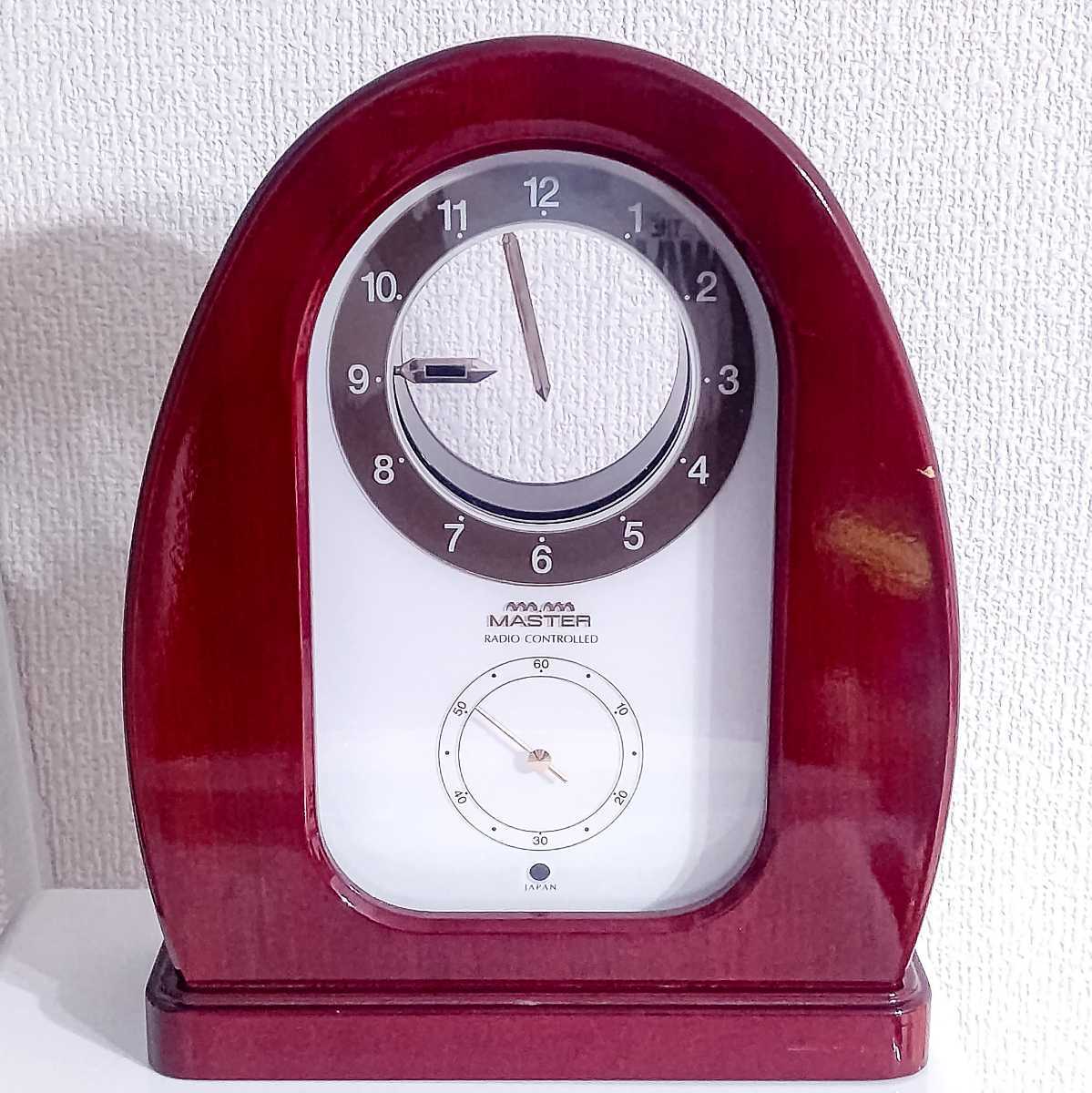 ミステリークロック 美品 MASTER 置き時計 日新堂 オブジェ | ゴールド