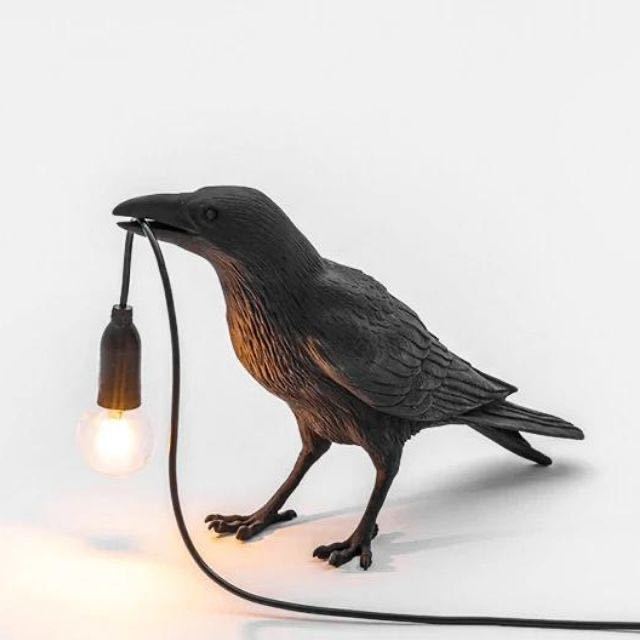 おしゃれ 照明 カラス LED : 壁掛けライト ウォールライト かわいい 