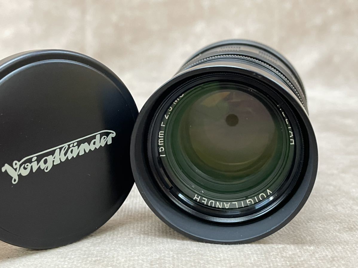 人気定番，定番人気 コシナ VOIGTLANDER COLOR HELIAR 75mm F2.5 MC フォクトレンダー カメラレンズ 光学機器 カメラ部品 ブラックボディ(一眼カメラ用（マニュアルフォーカス）)｜売買されたオークション情報、yahooの商 その他