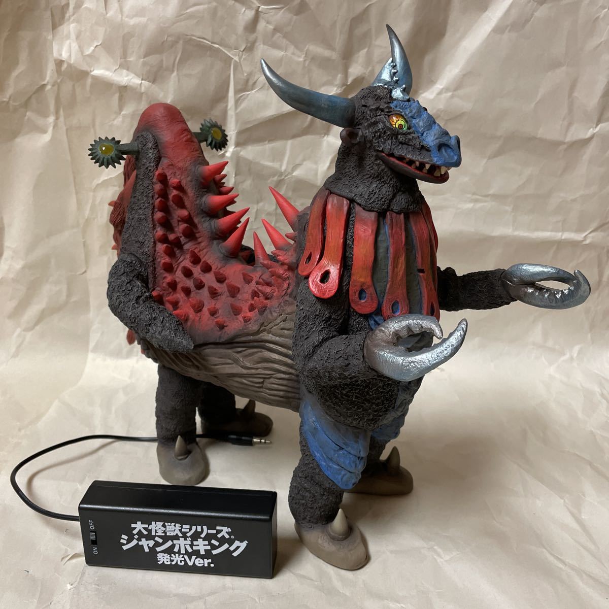 エクスプラス 大怪獣シリーズ 少年リック限定版 ジャンボキング 発光 
