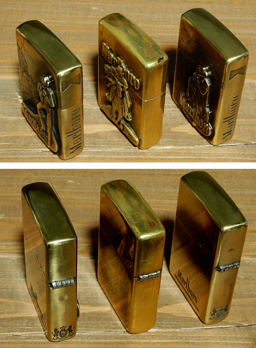 マルボロ ジッポー ライター 3個 セット Marlboro zippo(たばこ 