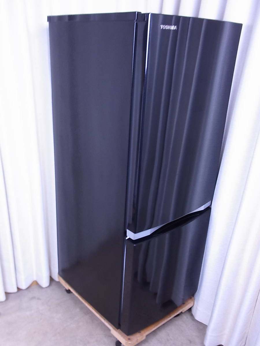 東芝 153L 冷蔵庫 2019年製 GR-P15BS-K 2ドア | 右開き GR-P15BS(