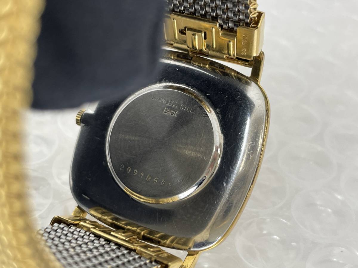 1円〜♪ジャンク品不動品 LONGINES【ロンジン】QZ 960 6465 ゴールド
