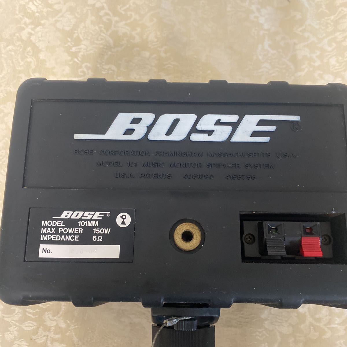 美品]BOSE 101MM ペアスピーカー 天吊りブラケット付き 个 【公式通販】