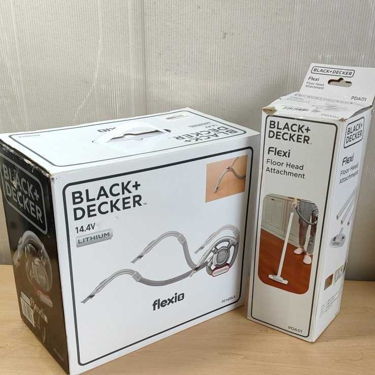 BLACK+DECKER flexi Ⅱ 14.4V +アタッチメント(ほぼ未使用 BLACK+DECKER flexi Ⅱ 14.4V +アタッチメント(ほぼ未使用