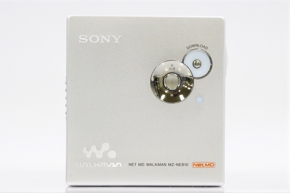 行董 SONY ソニー NET MD WALKMAN MDウォークマン MZ-NE810 ポータブルMDプレーヤー 付属品あり ミュージック ...
