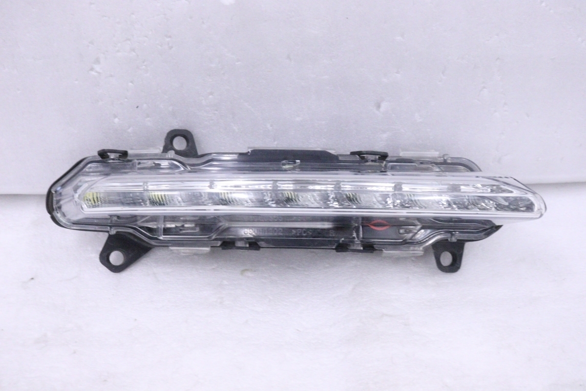 22-138★後期 LED★W221 ベンツSクラス 右デイライト A 221 820 10 56★89206961 ASSY フォグランプ メルセデス・ベンツ 純正 (QT)