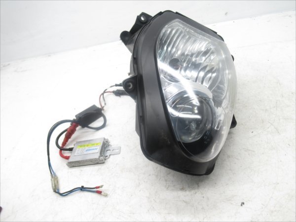 F2R4-0317 スズキ GSX1300R ハヤブサ ヘッドライト レンズ 純正品 【JS1GW71A~ 動画有 FIモデル】
