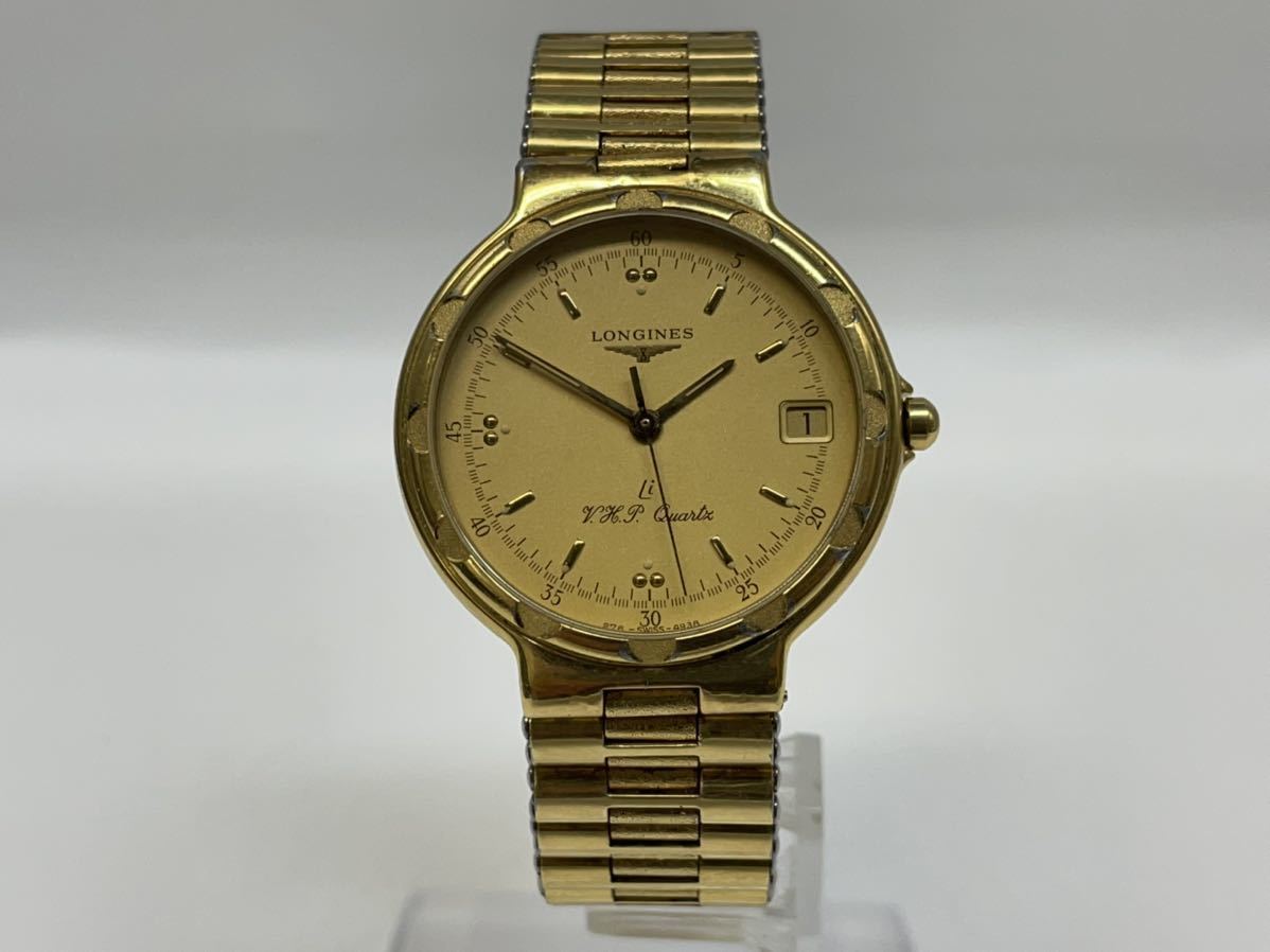 1円スタート LONGINES V.H.P Quartz / L276.2 ロンジン コンクエスト
