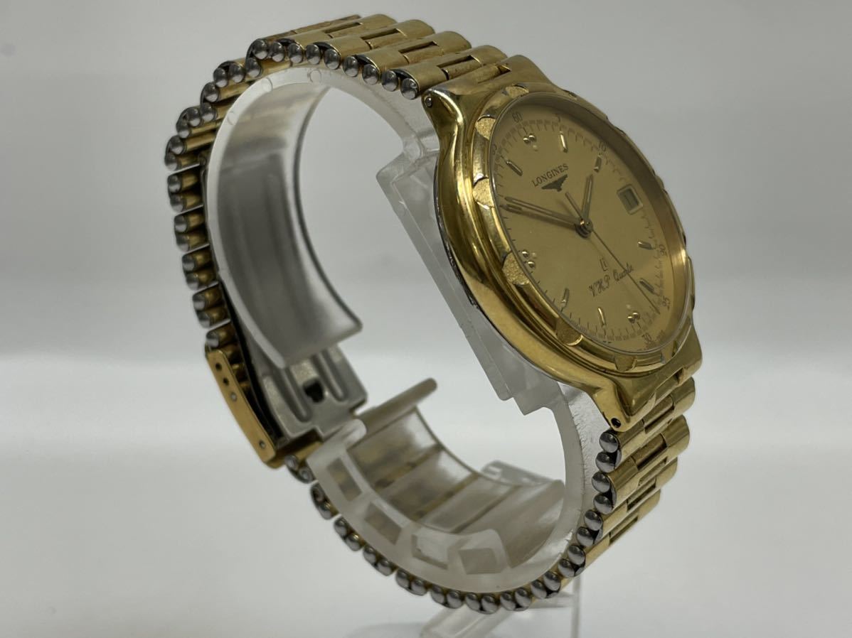 1円スタート LONGINES V.H.P Quartz / L276.2 ロンジン コンクエスト