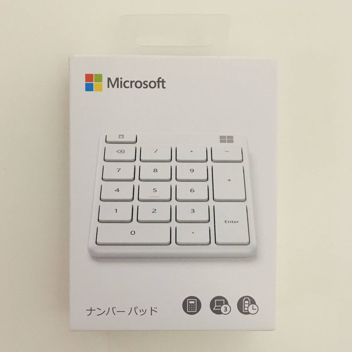 23o Microsoft Number Pad 23O-00018 ナンバーパッド グレイシア マイクロソフト ワイヤレステンキー(テンキーボード ...