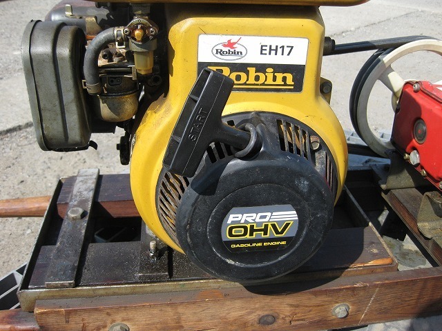 中古 実動 動力噴霧器 噴霧機 散布機　ホースセット、エンジン動噴　ロビン EH17　OHV 最大圧５０kgf/cm2  最大 4馬力 000000000207-01.jpg?size=org&t