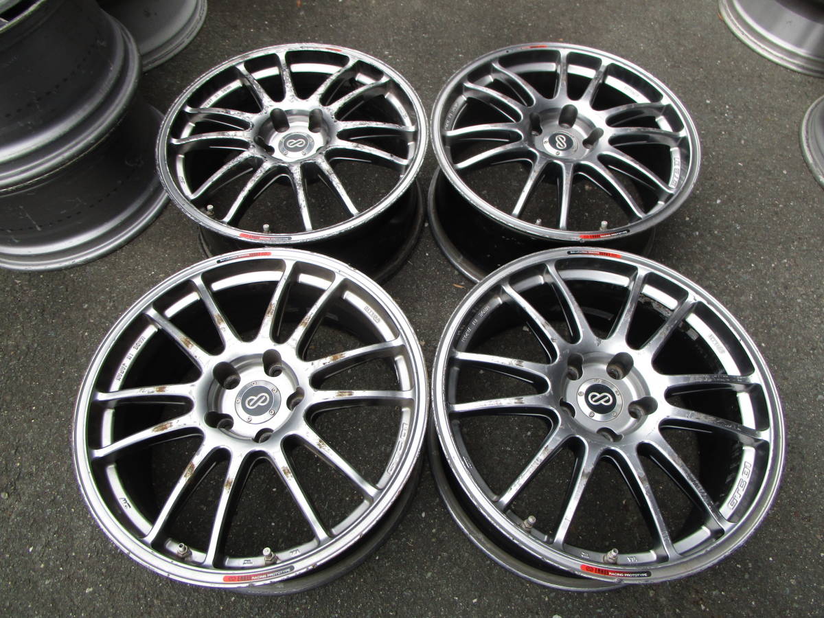 エンケイ ENKEI GTC01 18×8J+45 PCD114.3 225⁄45R18 MAT GTC-01 JDM