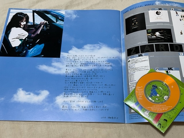 貴重ZARD 坂井泉水 アーティストファイル