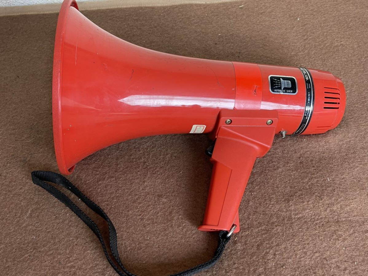 Toa 拡声器 メガホン サイレン TRANSISTORMEGAPHONE トランジスタ