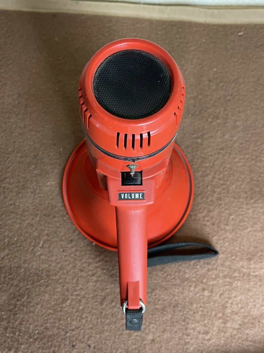 即決価格！トランジスターメガホンサイレン付TOA ER-332S Toa 拡声器 メガホン サイレン TRANSISTORMEGAPHONE トランジスタ