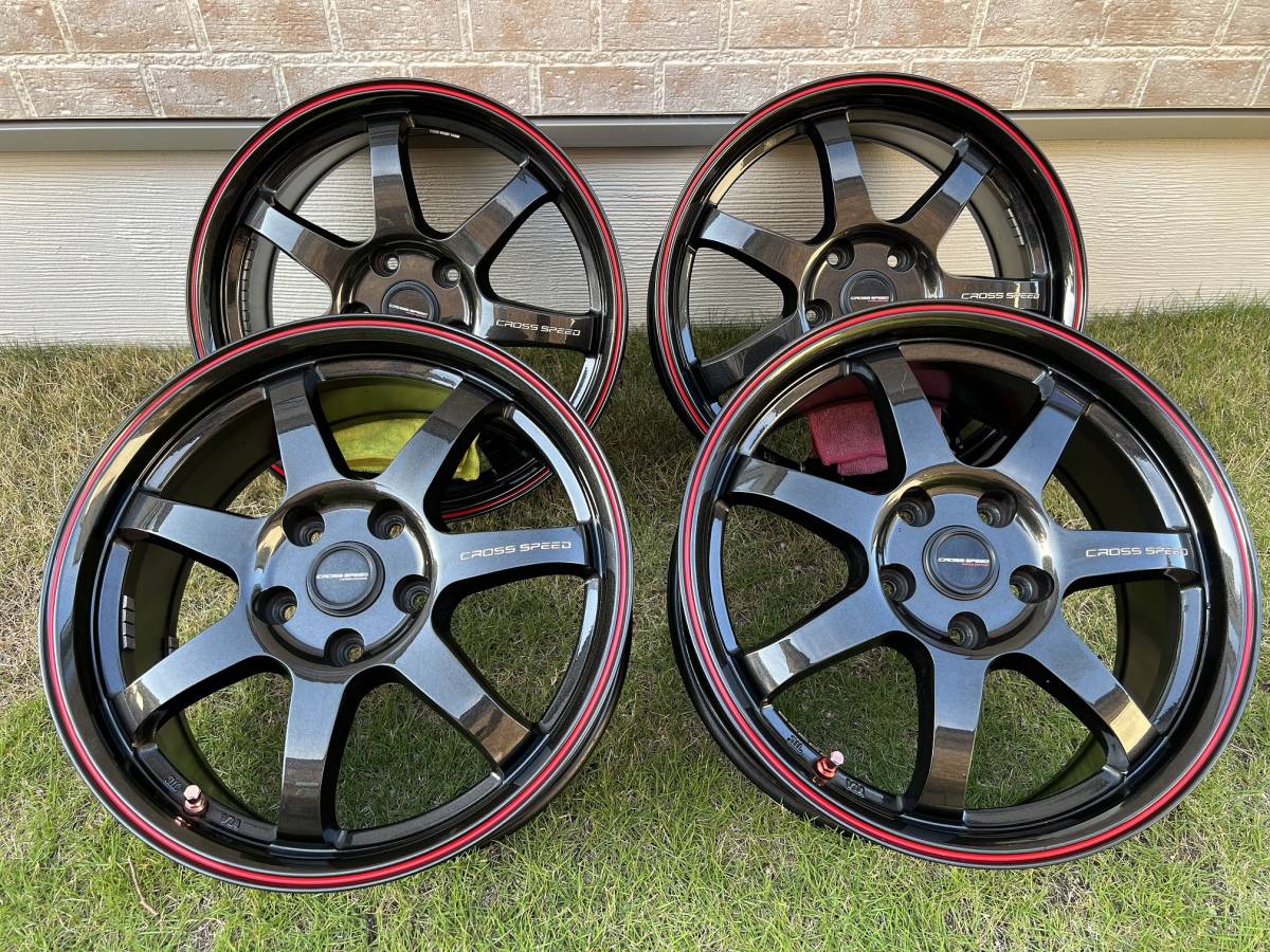 セール，定番 クロススピード ハイパーエディション ＣＲ７ 17インチ 7J PCD114.3 5H(社外品)｜売買されたオークション情報、yahooの商品情報をアーカイブ公開 - オークファン 5穴