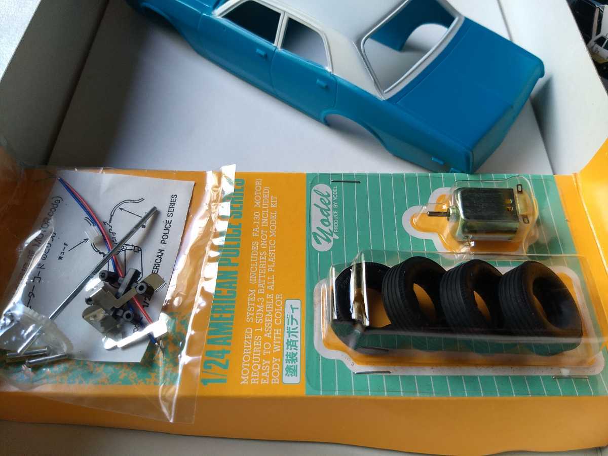 モーター付 ニューヨーク市警 パトカー プリムス フューリー ヨーデル