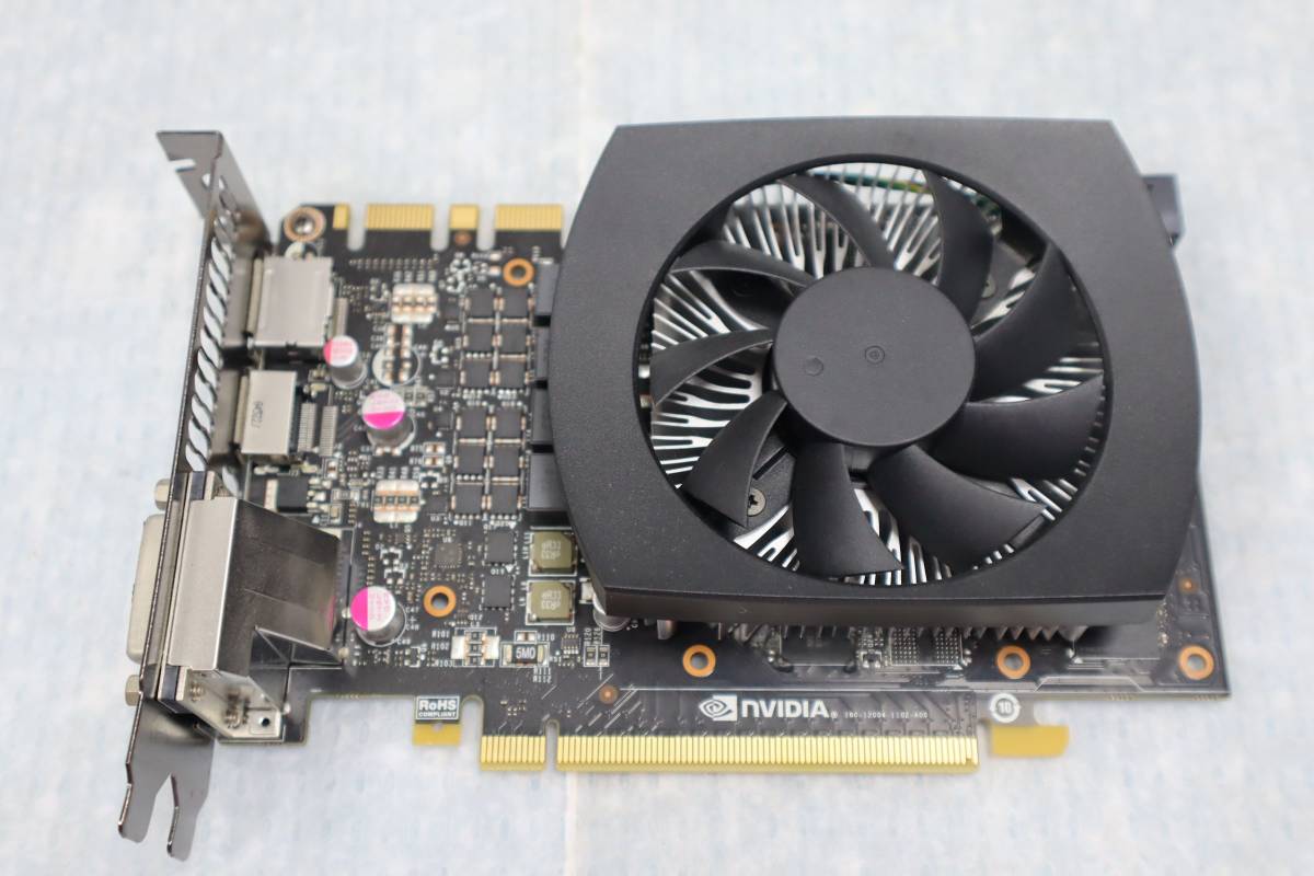 CB3411 & NVIDIA GTX760 1.5GB DDR5 DP/HDMI/DVI/DVI PCIE HP製PC搭載品 1.5GB HP純正 HP PN 737463-001