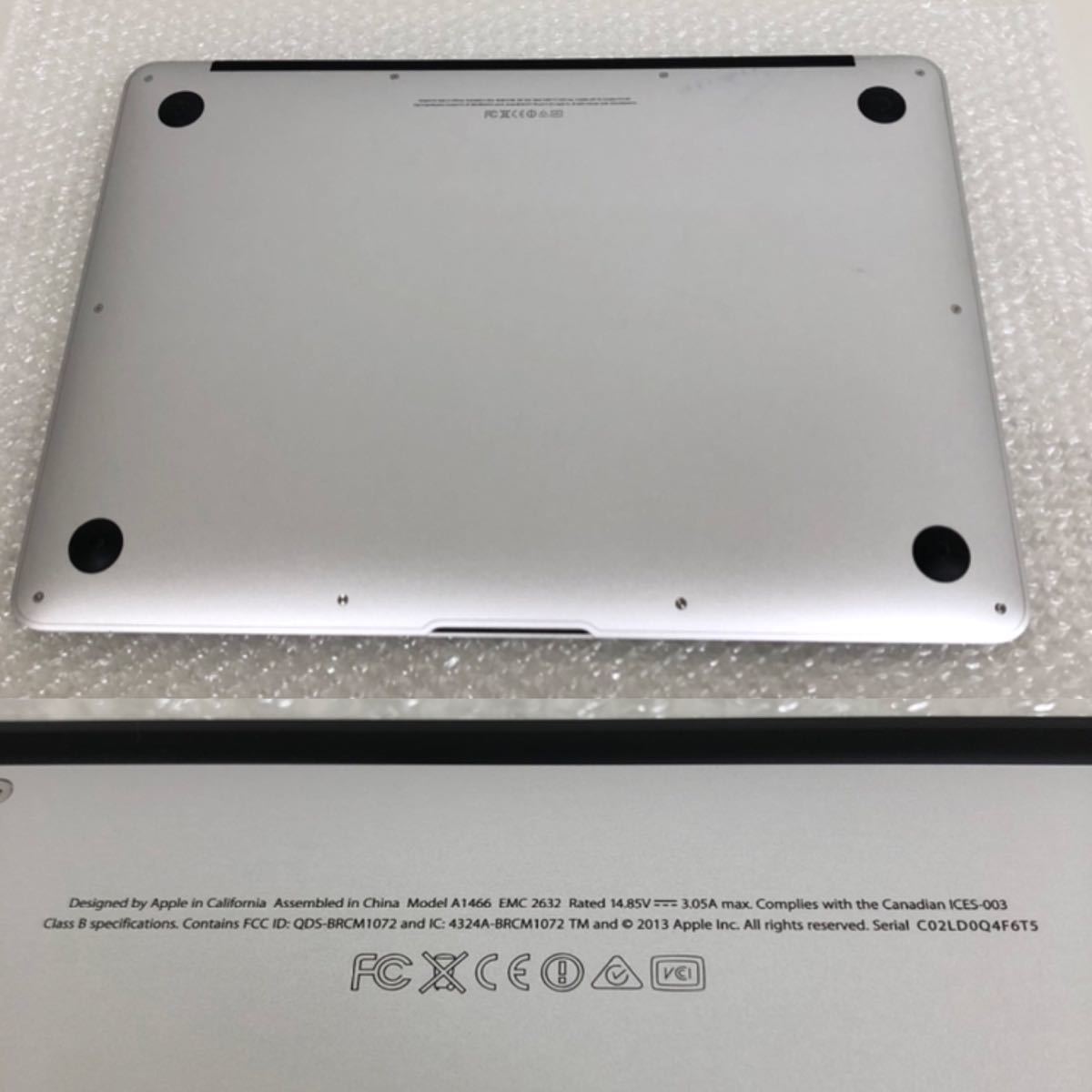 液晶色ムラあり】Apple MacBook Air 13インチ Mid 2013 MD760J/A 