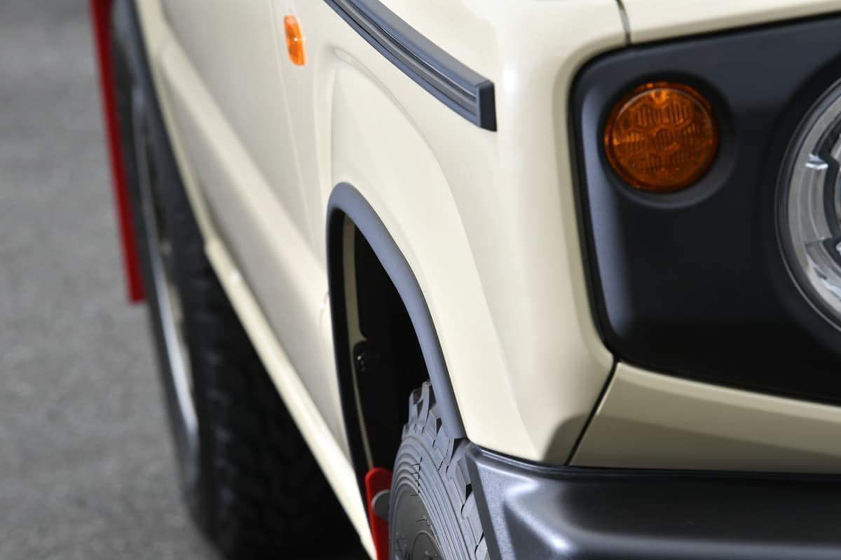  在庫処分 スズキJB64ジムニー用愛工房フェンダーモール1台分 マットブラック 車検対応品(その他)｜売買されたオークション情報、yahooの商品情報をアーカイブ公開 - オークファン スズキ用