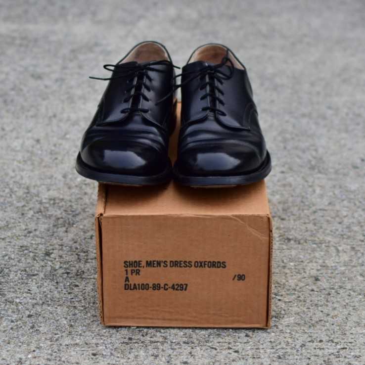  US NAVY Service Shoes 1980s サービスシューズ 26.5cm 26cm ヴィンテージシューズ vintage shoes us8.5N US ARMY(26.0cm)｜売買されたオークション情報、yahooの商品情報をアーカイブ公開 - オークファン 26.0cm