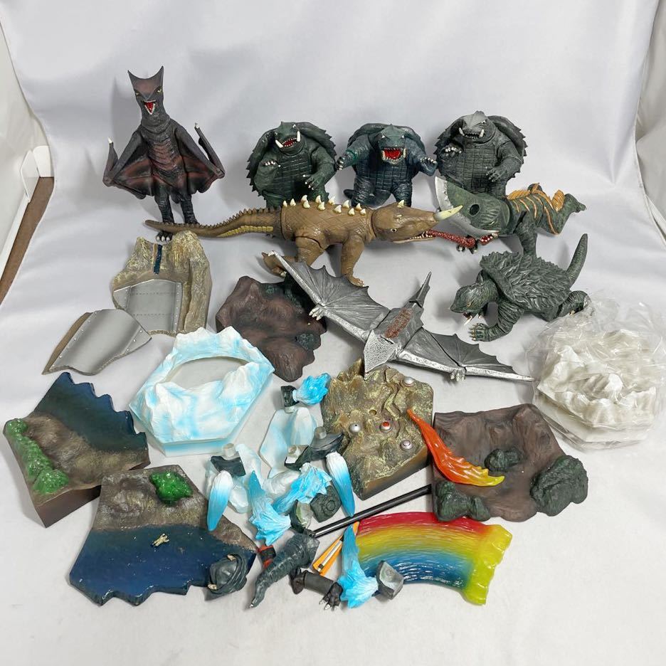 NN0707 901 現状品 中古品 YUJIN 特撮シリーズ ソフビ 大怪獣 ガメラ 