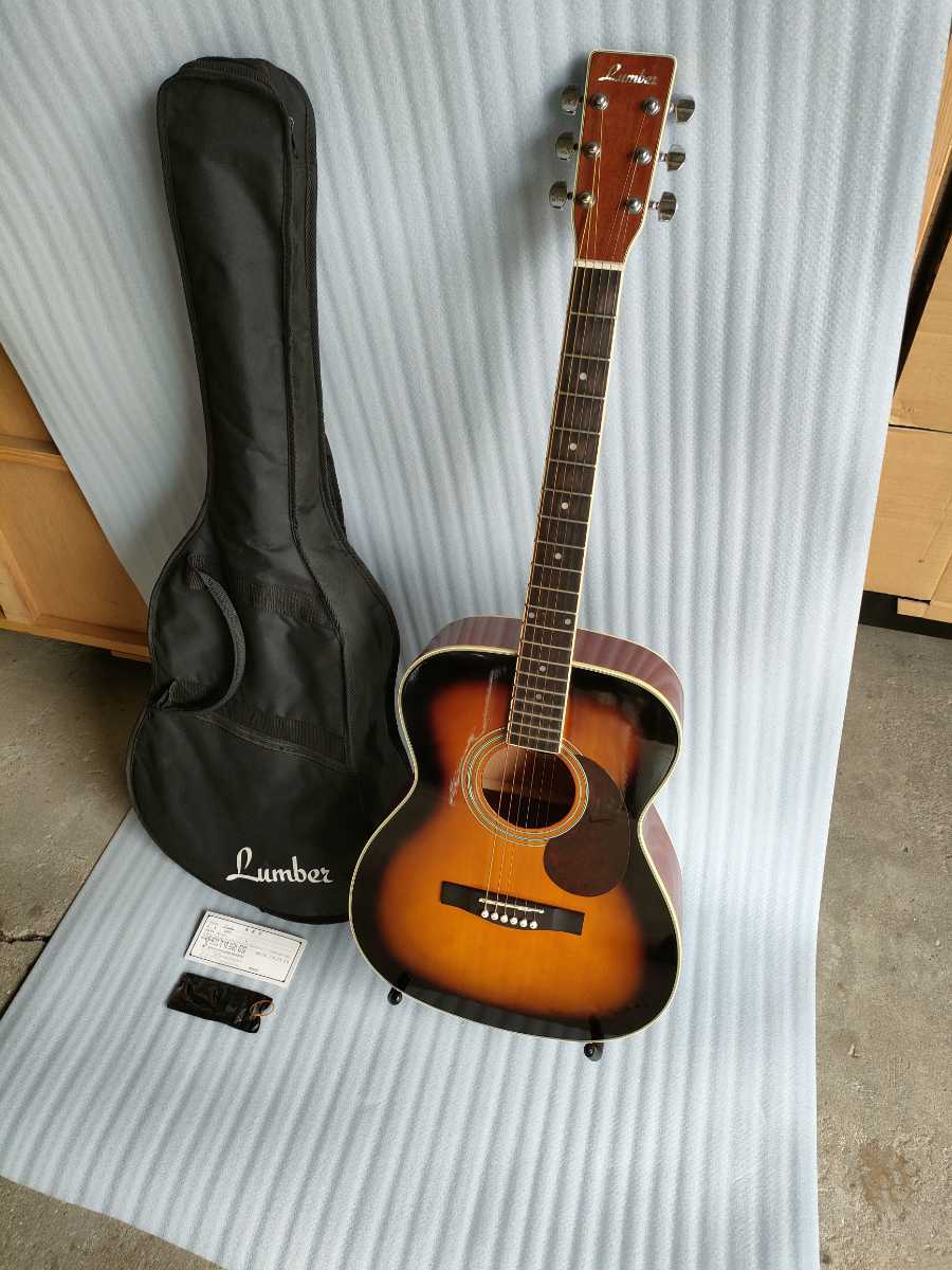 管12(中古良品、即発送)アコースティックギター Lumber LF3TS ソフト