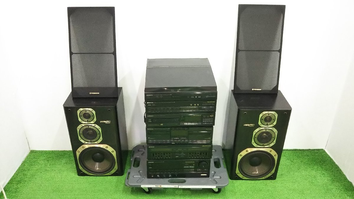 △655 現状品 オーディオ機器 システムコンポ Pioneer S-X730 PL-X730 F-X730 A-X730 PD-X730 GR-X730 CT-X730WR パイオニア