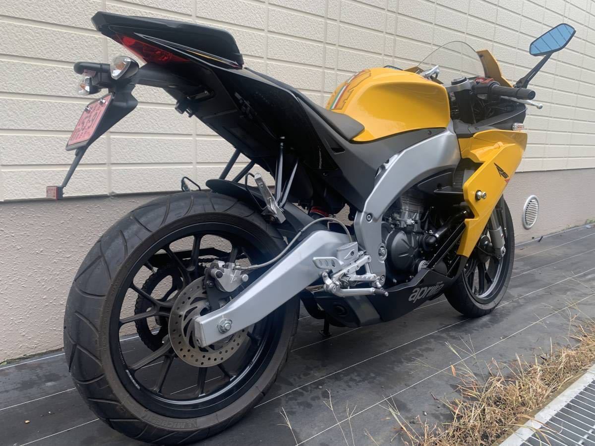 【1円スタート売り切り】【低走行（2,935km）・美車・希少】Aprilia  