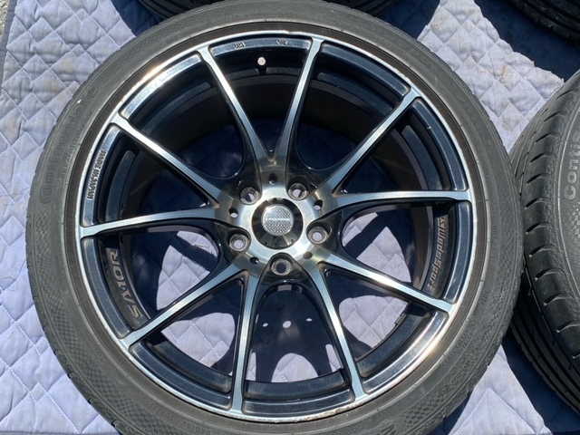 Weds Sports ウェッズスポーツ SA-10R 18インチ 9.5J +38 8.5J +35 