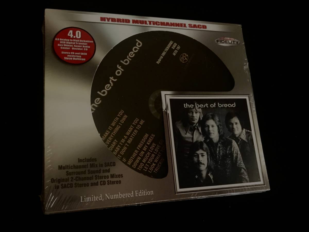 限定SALE，100%新品 廃盤 SACD Audio Fidelity Bread The Best Of Bread steve hoffman Remaster stereo & 4.0 ch multi ch ベスト オブ ブレッド(P)｜売買されたオークション情報、yahooの商品情報をアーカイブ公開 - オークファン P