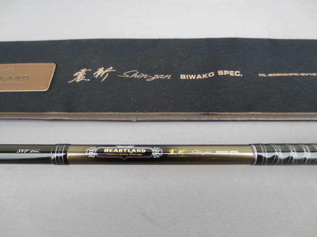 超美品！ダイワ ハートランド 震斬 HL 802MHFS-SV 13 琵琶湖  