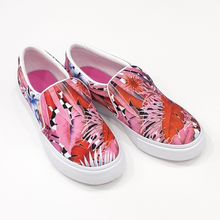 ナイキ ウイメンズ コートロイヤル スリポン COURT ROYALE SLPPT Ｌフューシャ/ホワイト 23.5cm　在庫処分！