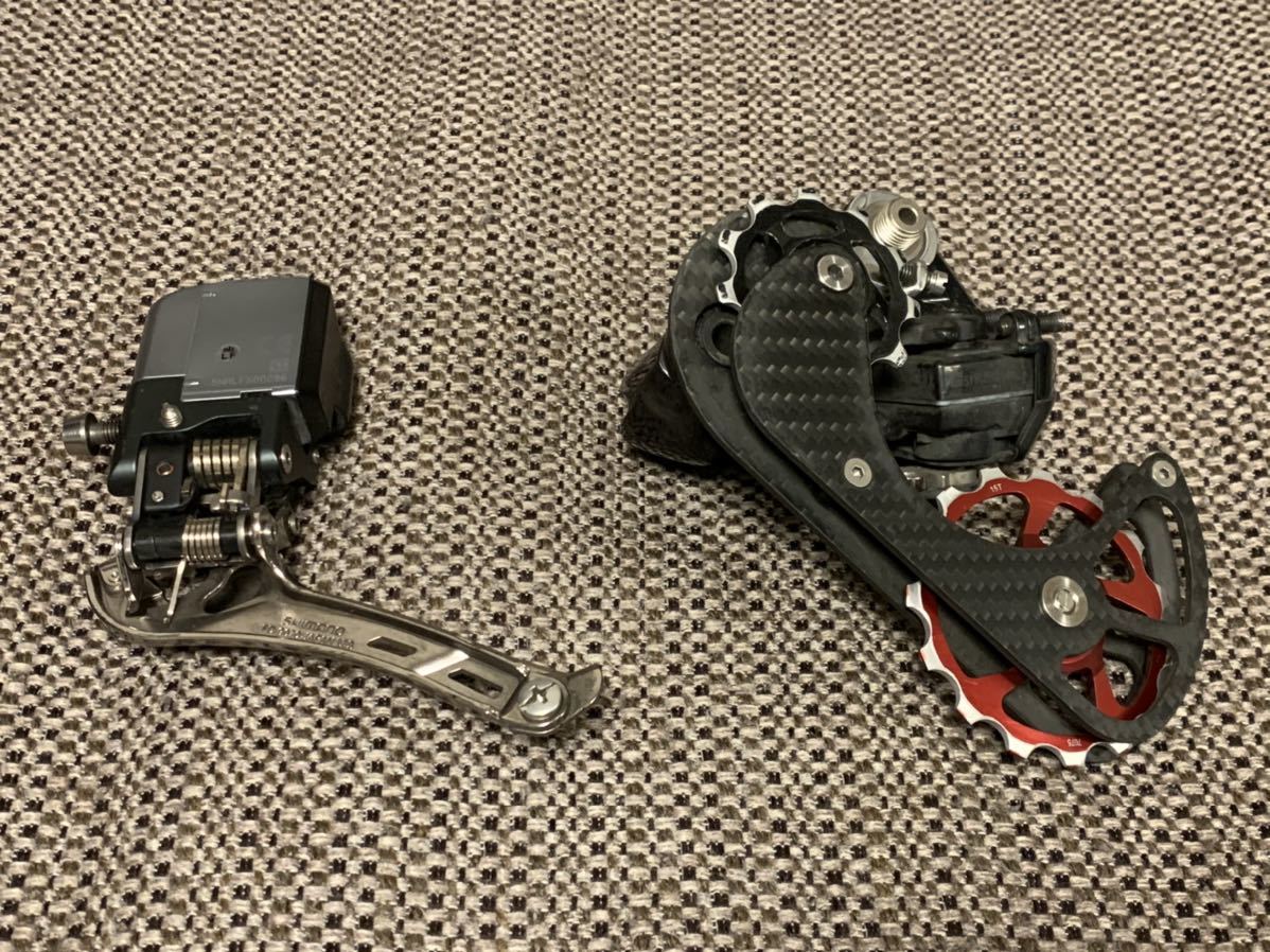 シマノ デュラエース 9070 DURAACE カーボンドライ ビッグプーリー換装