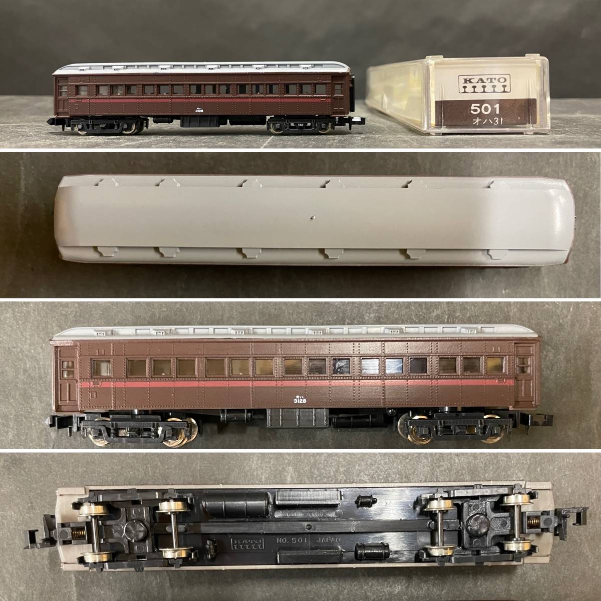 Nゲージ kato 関水金属 オハニ3055 オハ3128｜鉄道模型