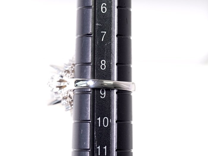 プラチナ PT900 リング 径約11.5mm 白蝶真珠 2.65 R-2☆Pt900 プラチナ