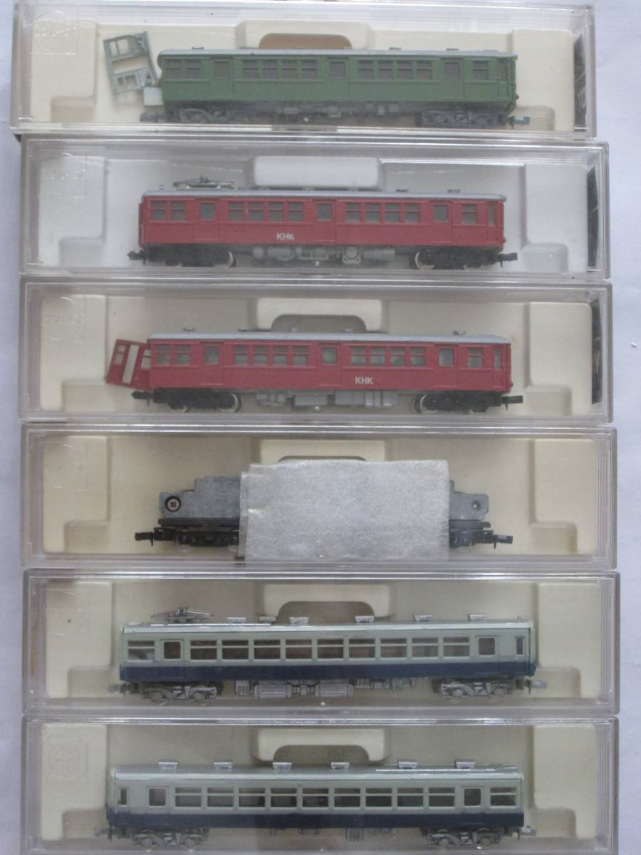 ■ジャンク■主にGM・一部エンドウの車両30両まとめ（動作未確認/ライトなし/破損あります/塗装に難/ケース不一致など/部品取り用）_5