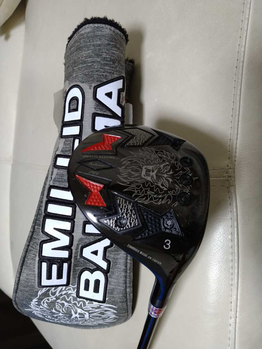 定番人気，HOT EMILLID BAHAMA エミリッドバハマ カールヴィンソン CV-8 3番ウッド クライムオブエンジェル カリフォルニアFW チェリーレッド(フェアウェイウッド)｜売買されたオークション情報、yahooの商品情 男性右きき用