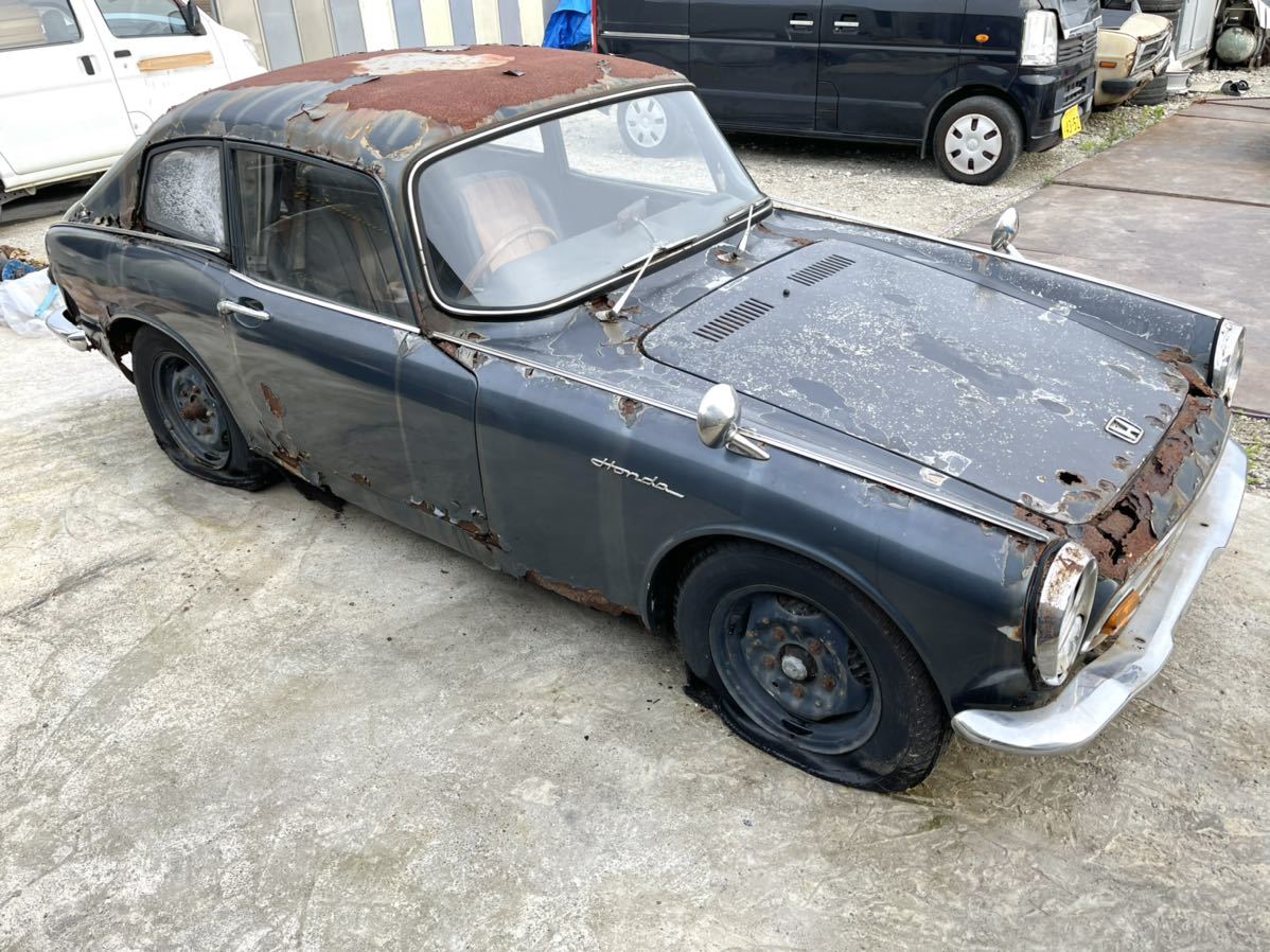 ホンダ S800 Coupe S600 Coupe As285c 書類あり 4速 ミッション 4mt 部品取り車 旧車 フルノーマル Honda 丸車 ホンダ 売買されたオークション情報 Yahooの商品情報をアーカイブ公開 オークファン Aucfan Com