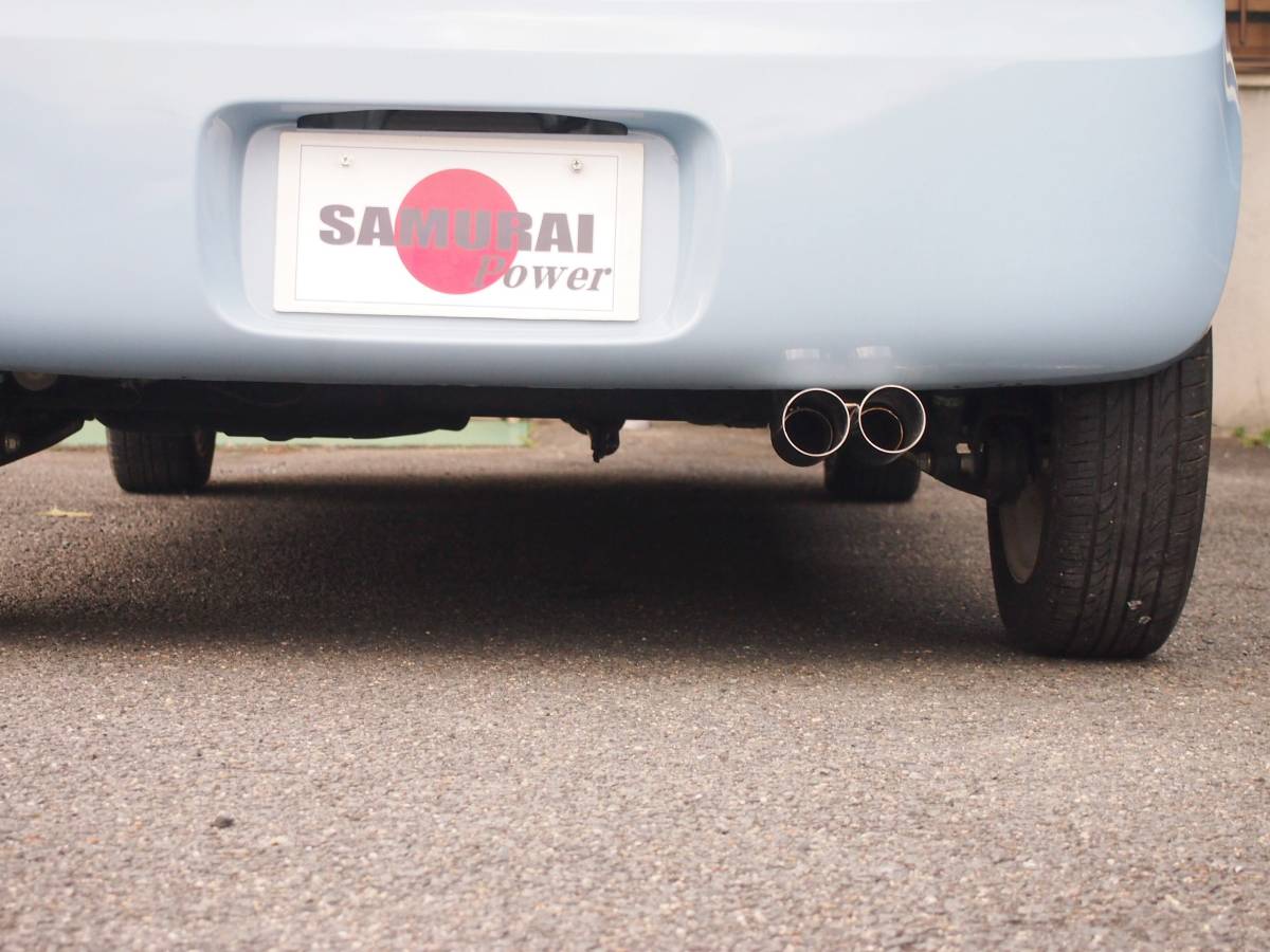 HE 22Sラパン用オールステンストレートセンター出しマフラー