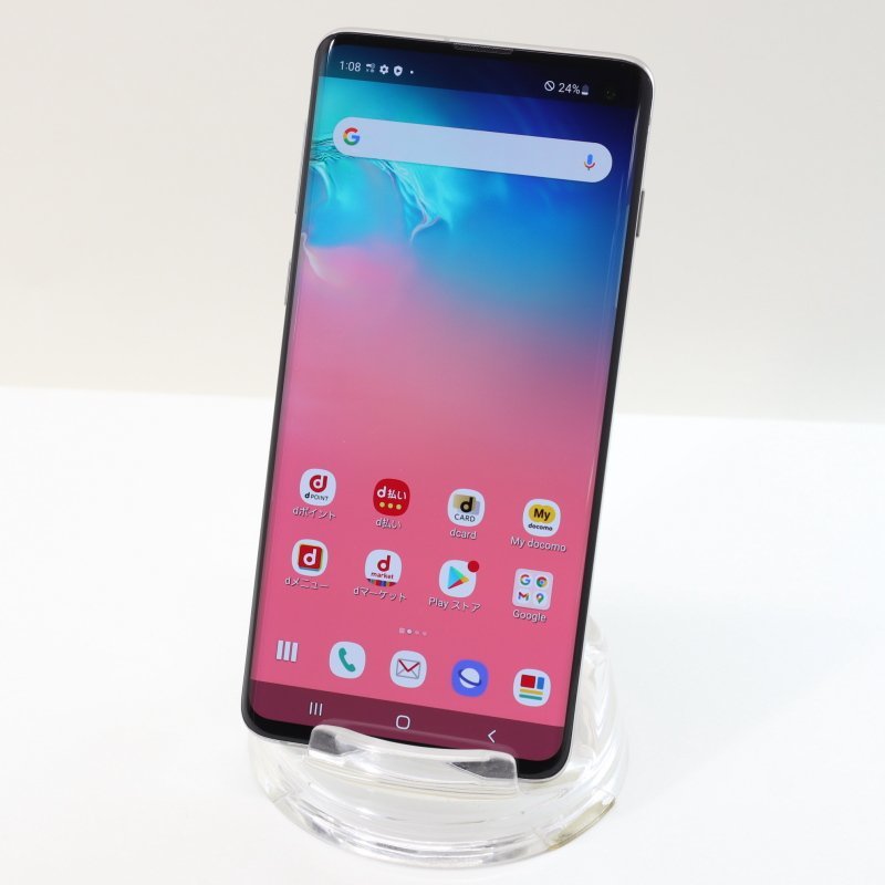 サムスン Galaxy S10 SC-03L プリズムホワイト □ドコモ☆Joshin8006 
