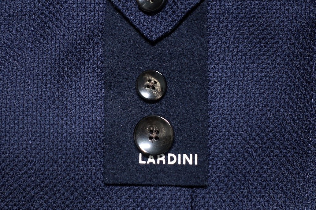 美品 LARDINI ラルディーニ ホップサック ダークネイビー 52 国内正規 