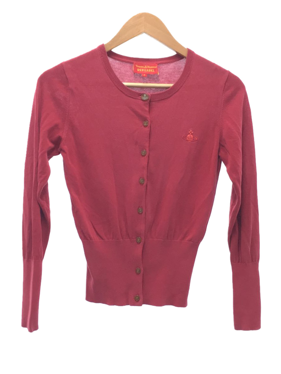 ヴィヴィアンウエストウッド レッドレーベルVivienne Westwood Red Label タータンチェックプリーツ切替カーディガン  赤グレー黒1 (K-138184) ヴィヴィアンウエストウッド　レッドレーベル　カーディガン