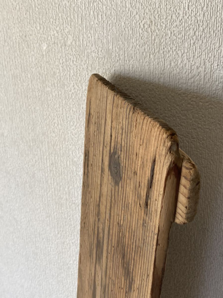 販売再開 枯れた木味の木製台 / 古板 無垢材 敷板 枯れ板 展示台 花台