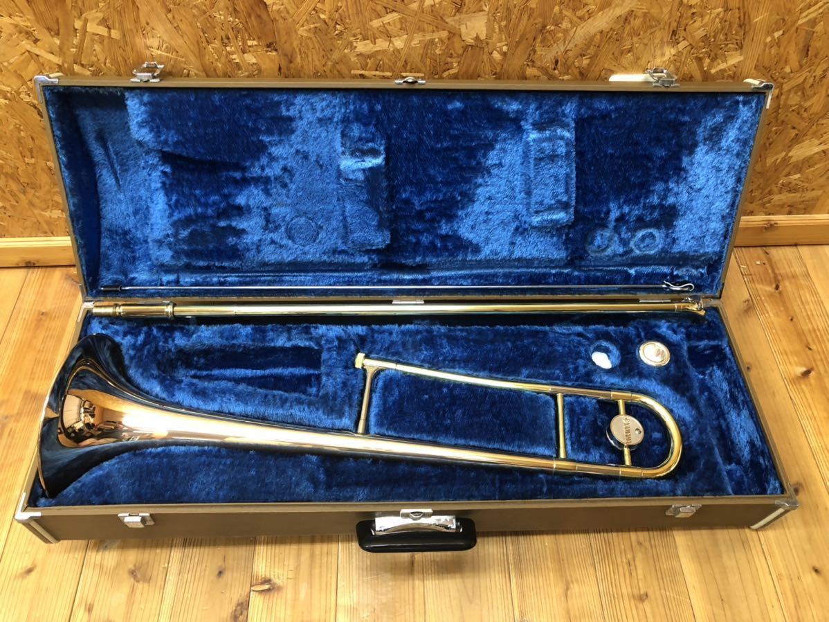 得価，低価YAMAHA トロンボーン YSL-353 ヤマハ 純正ハードケース.MP付属 日本製(テナートロンボーン)｜売買されたオークション情報、yahooの商品情報をアーカイブ公開 - オークファン テナートロンボーン