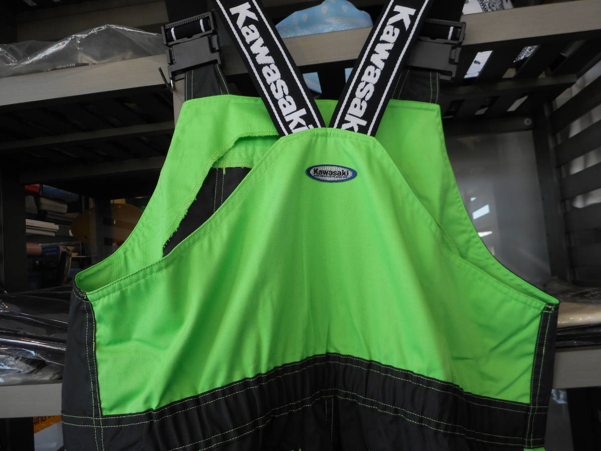 中古品☆美品☆KAWASAKI カワサキ純正 メカニックオーバーオールⅡ 