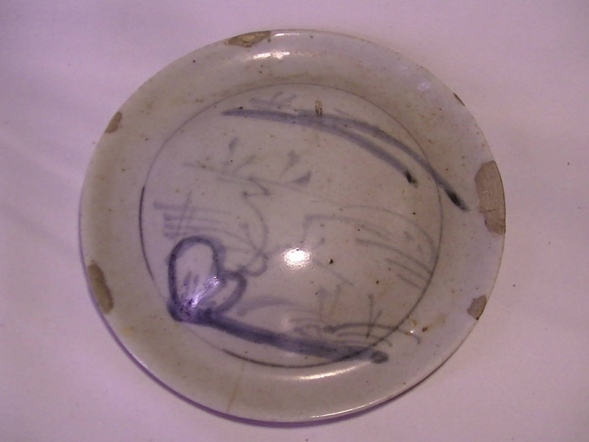染付 鳳凰 茶道具 火入 灰器 茶碗 伊万里 古伊万里 青花 骨董 古玩